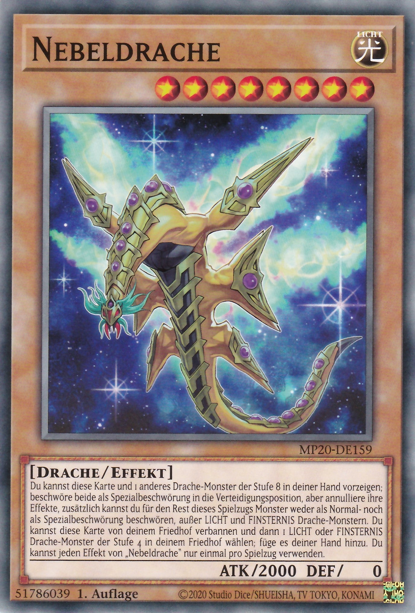 Nebeldrache - MP20-DE159 - Common - Deutsch - 1. Auflage - 2178 Tin of Lost Memories Mega Pack