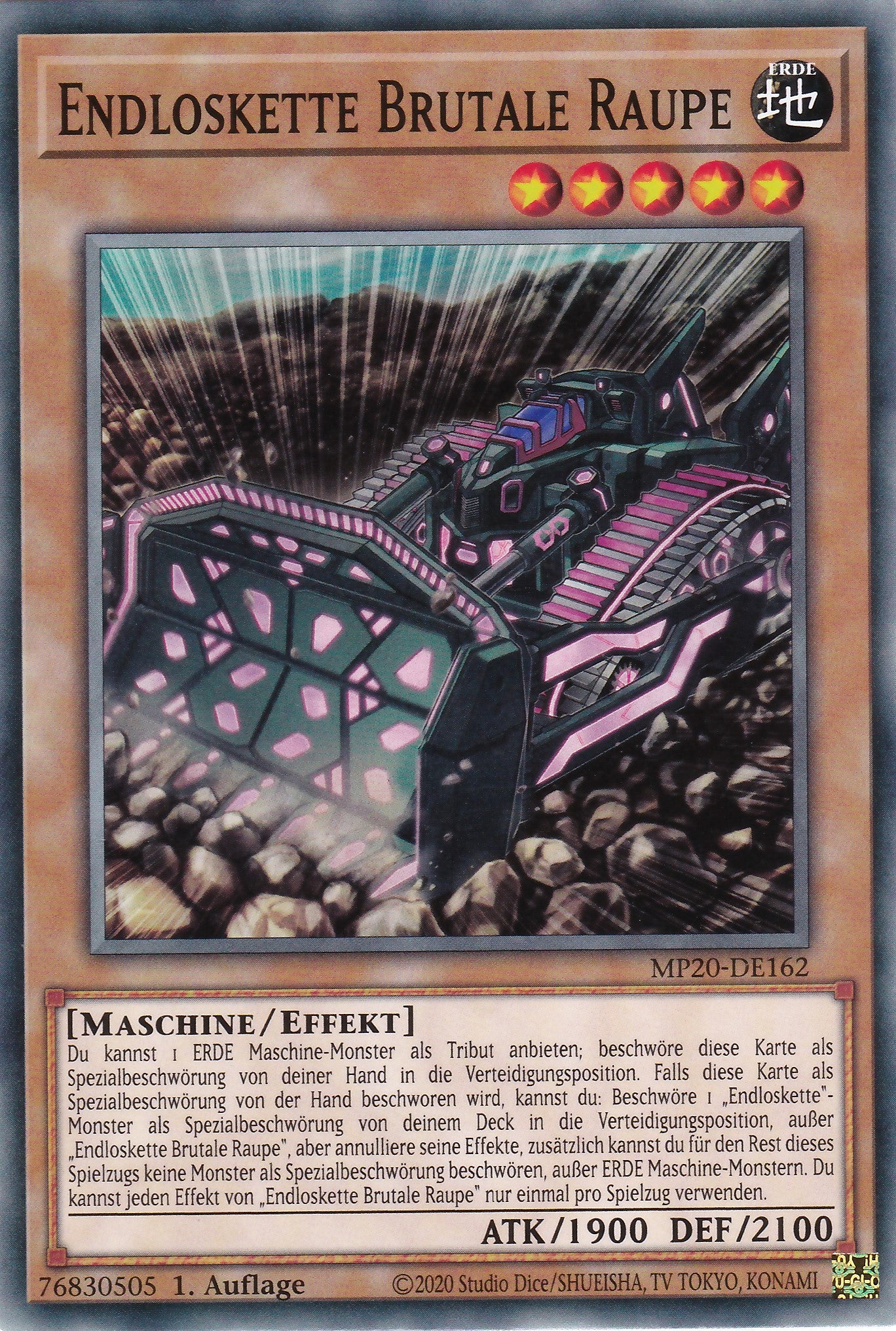 Endloskette Brutale Raupe - MP20-DE162 - Common - Deutsch - 1. Auflage - 2181 Tin of Lost Memories Mega Pack