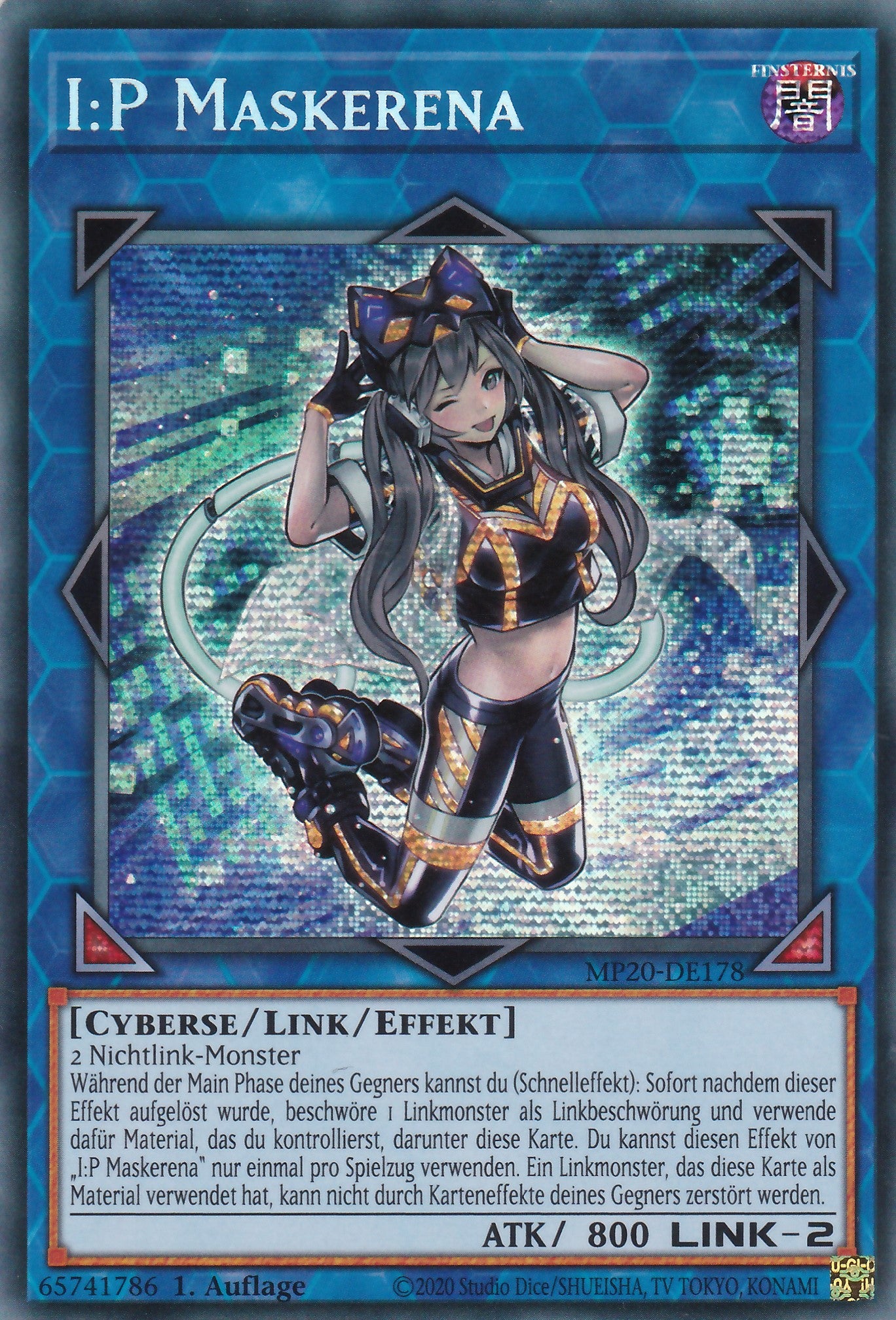 I:P Maskerena - MP20-DE178 - Prismatic Secret Rare - Deutsch - 1. Auflage - 2197 Tin of Lost Memories Mega Pack