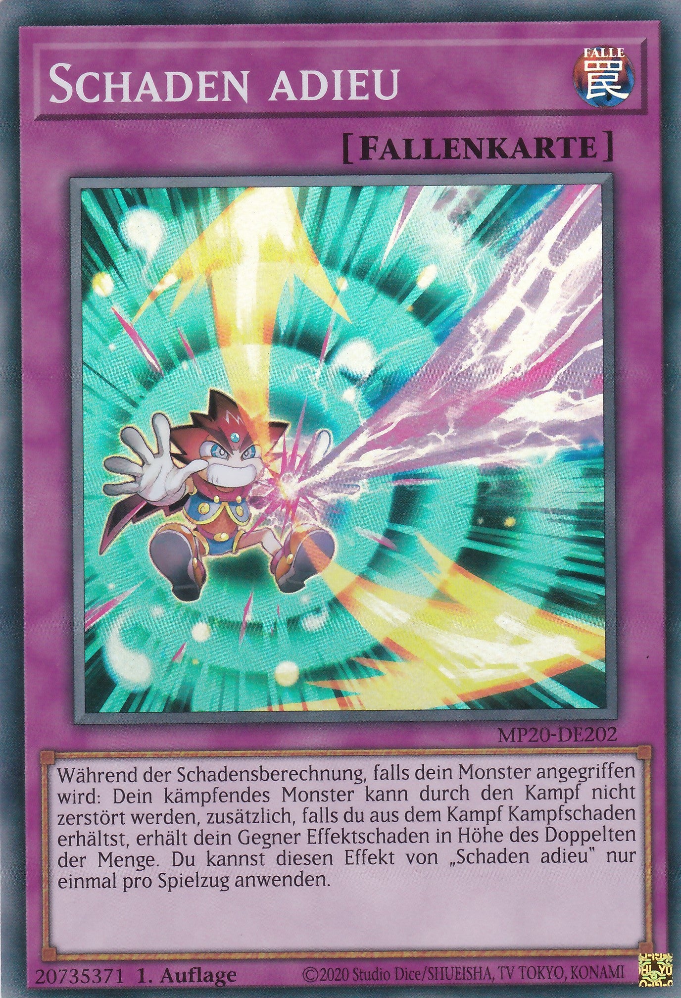 Schaden adieu - MP20-DE202 - Super Rare - Deutsch - 1. Auflage - 2221 Tin of Lost Memories Mega Pack