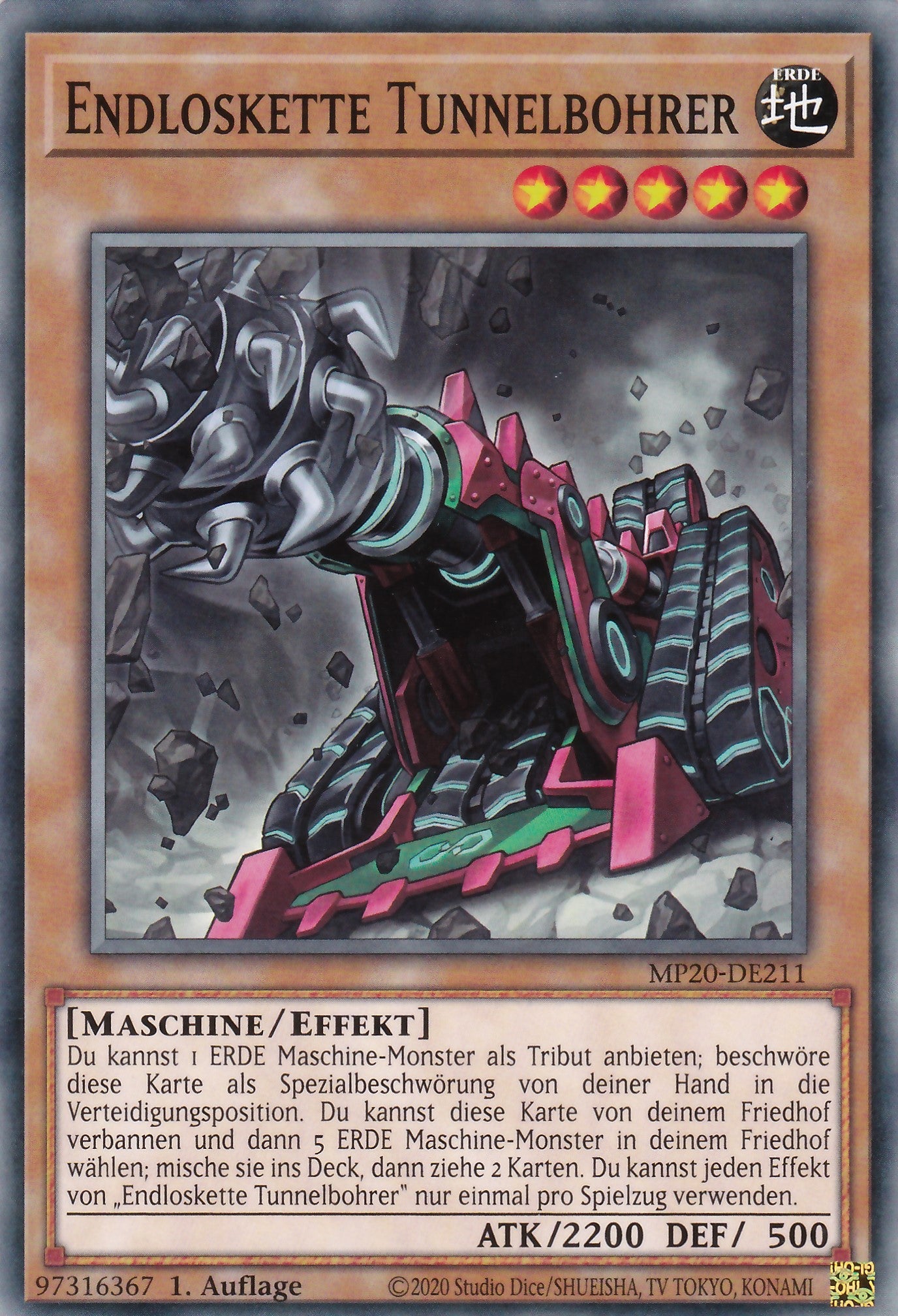 Endloskette Tunnelbohrer - MP20-DE211 - Common - Deutsch - 1. Auflage - 2230 Tin of Lost Memories Mega Pack