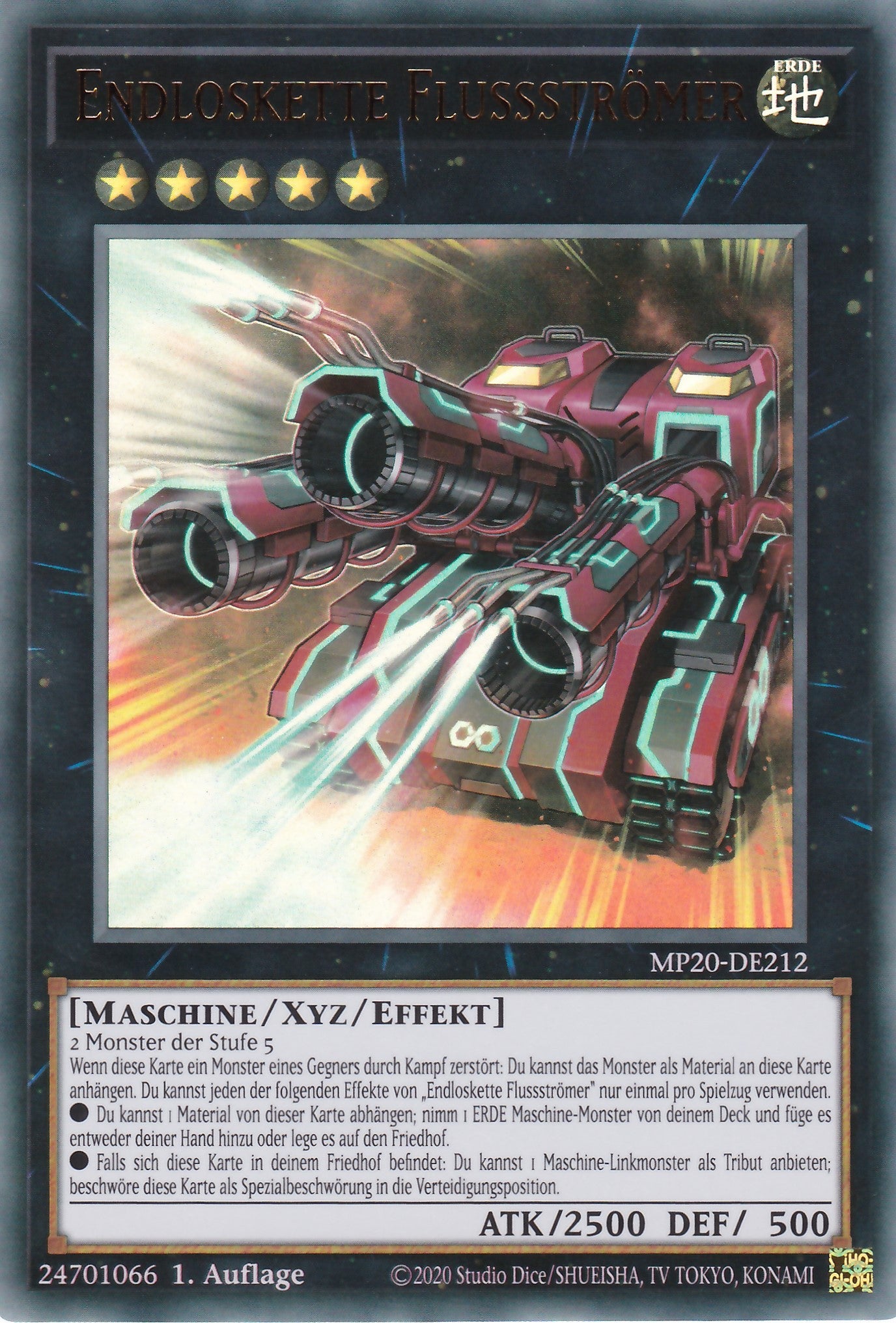 Endloskette Flussströmer - MP20-DE212 - Ultra Rare - Deutsch - 1. Auflage - 2231 Tin of Lost Memories Mega Pack