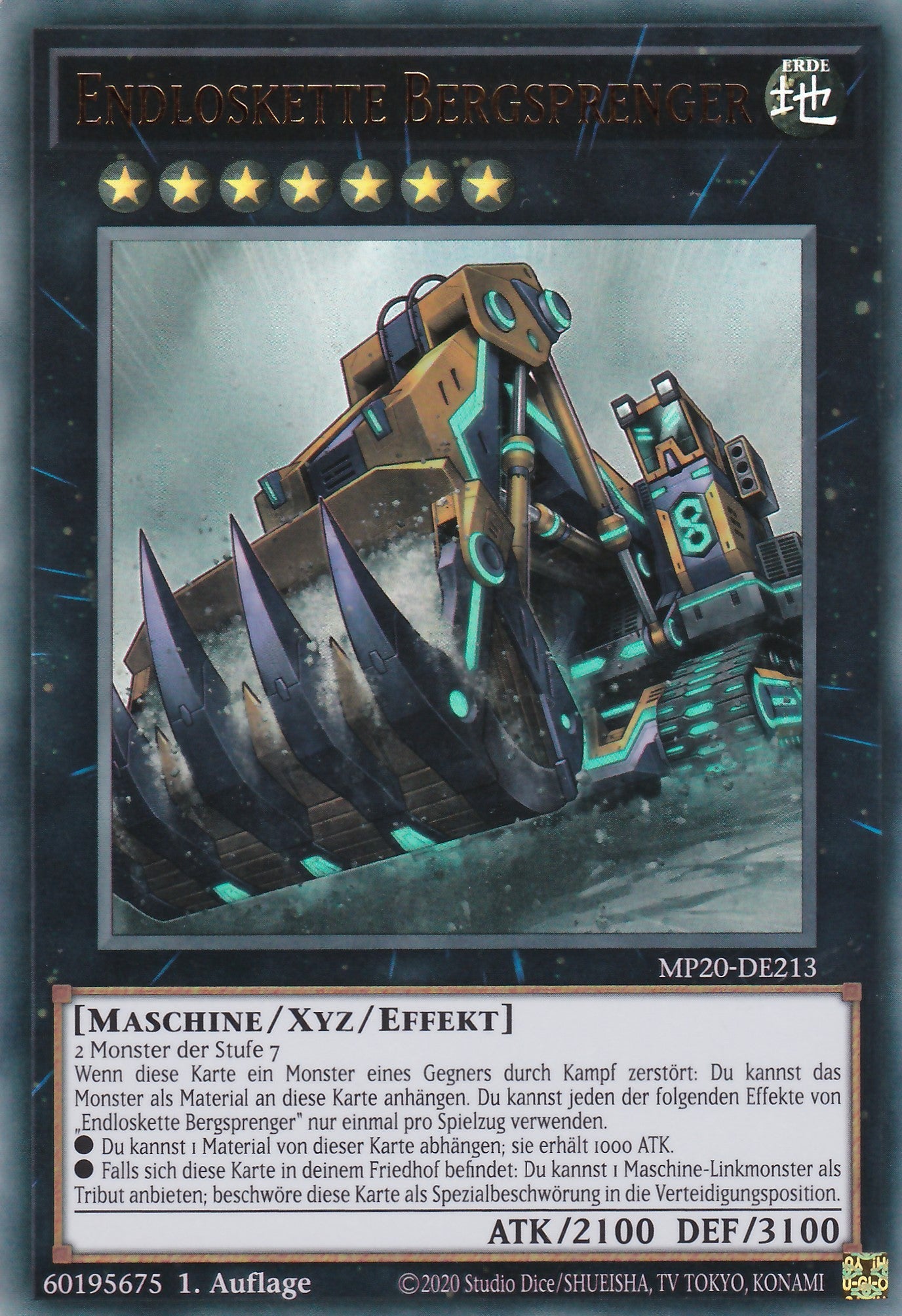 Endloskette Bergsprenger - MP20-DE213 - Ultra Rare - Deutsch - 1. Auflage - 2232 Tin of Lost Memories Mega Pack