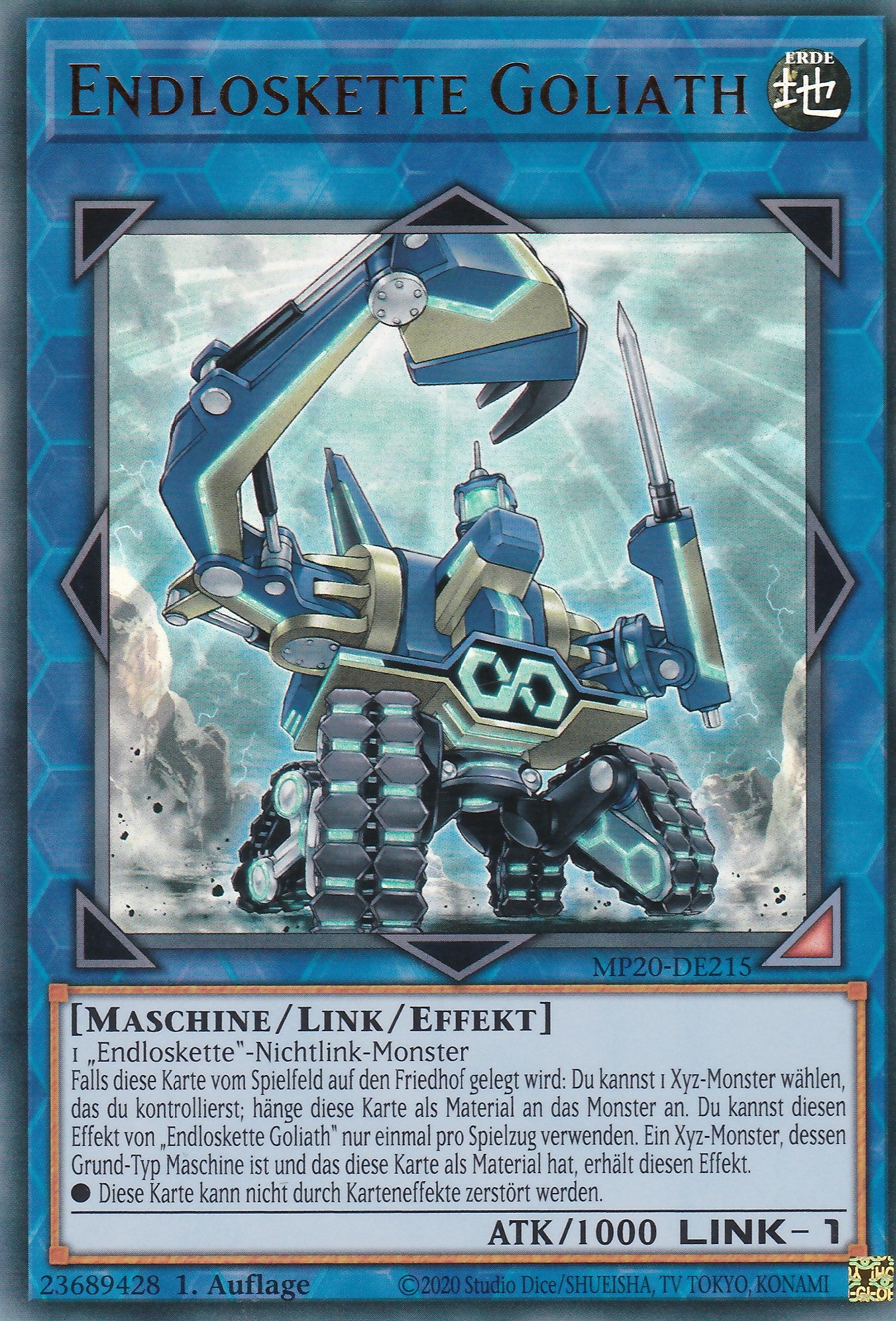 Endloskette Goliath - MP20-DE215 - Ultra Rare - Deutsch - 1. Auflage - 2234 Tin of Lost Memories Mega Pack