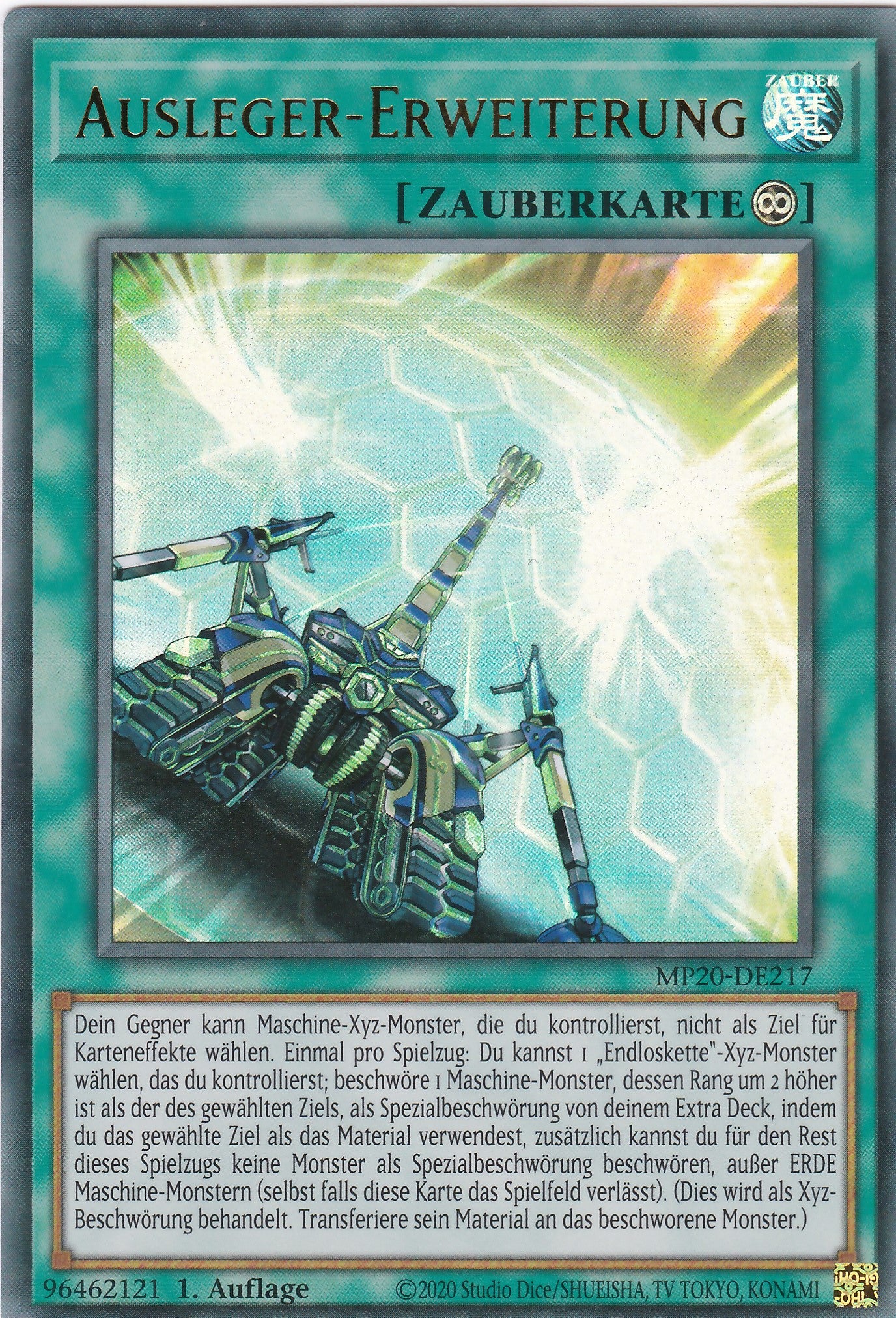 Ausleger - Erweiterung - MP20-DE217 - Ultra Rare - Deutsch - 1. Auflage - 2236 Tin of Lost Memories Mega Pack