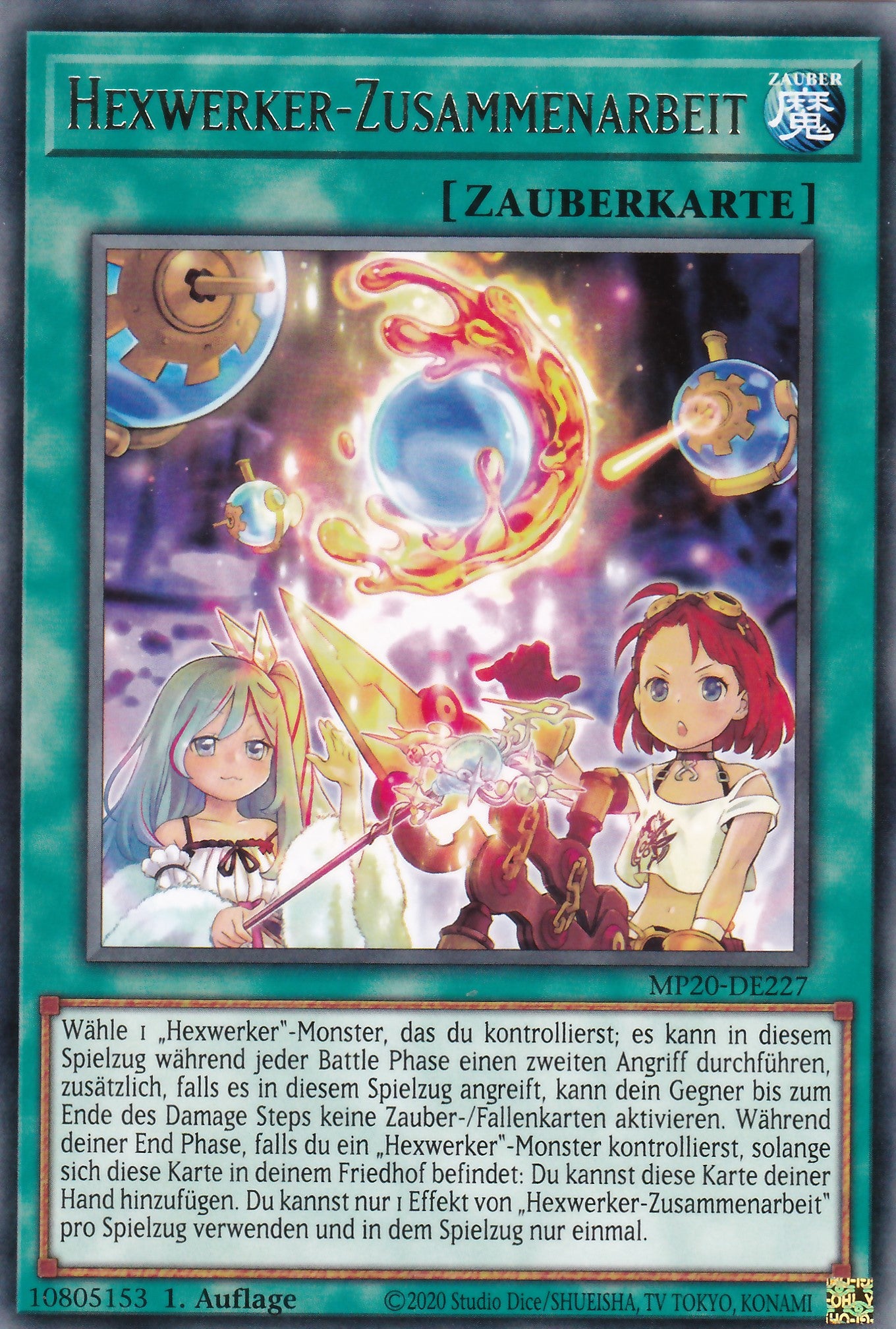 Hexwerker - Zusammenarbeit - MP20-DE227 - Rare - Deutsch - 1. Auflage - 2246 Tin of Lost Memories Mega Pack