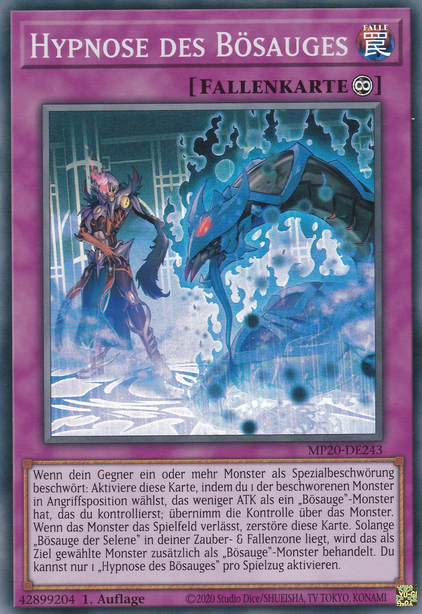 Hypnose des Bösauges - MP20-DE243 - Super Rare - Deutsch - 1. Auflage - 2262 Tin of Lost Memories Mega Pack