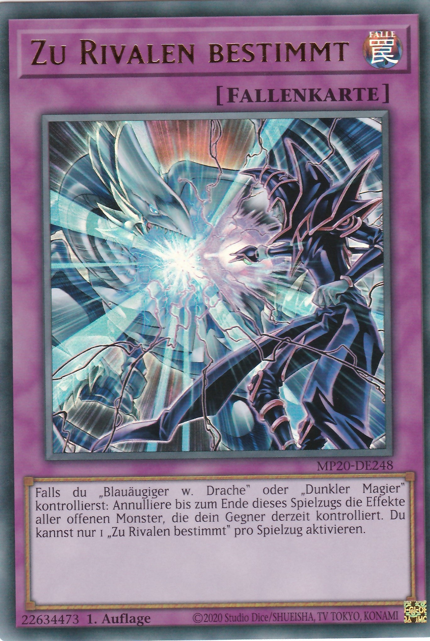 Zu Rivalen bestimmt - MP20-DE248 - Ultra Rare - Deutsch - 1. Auflage - 2267 Tin of Lost Memories Mega Pack