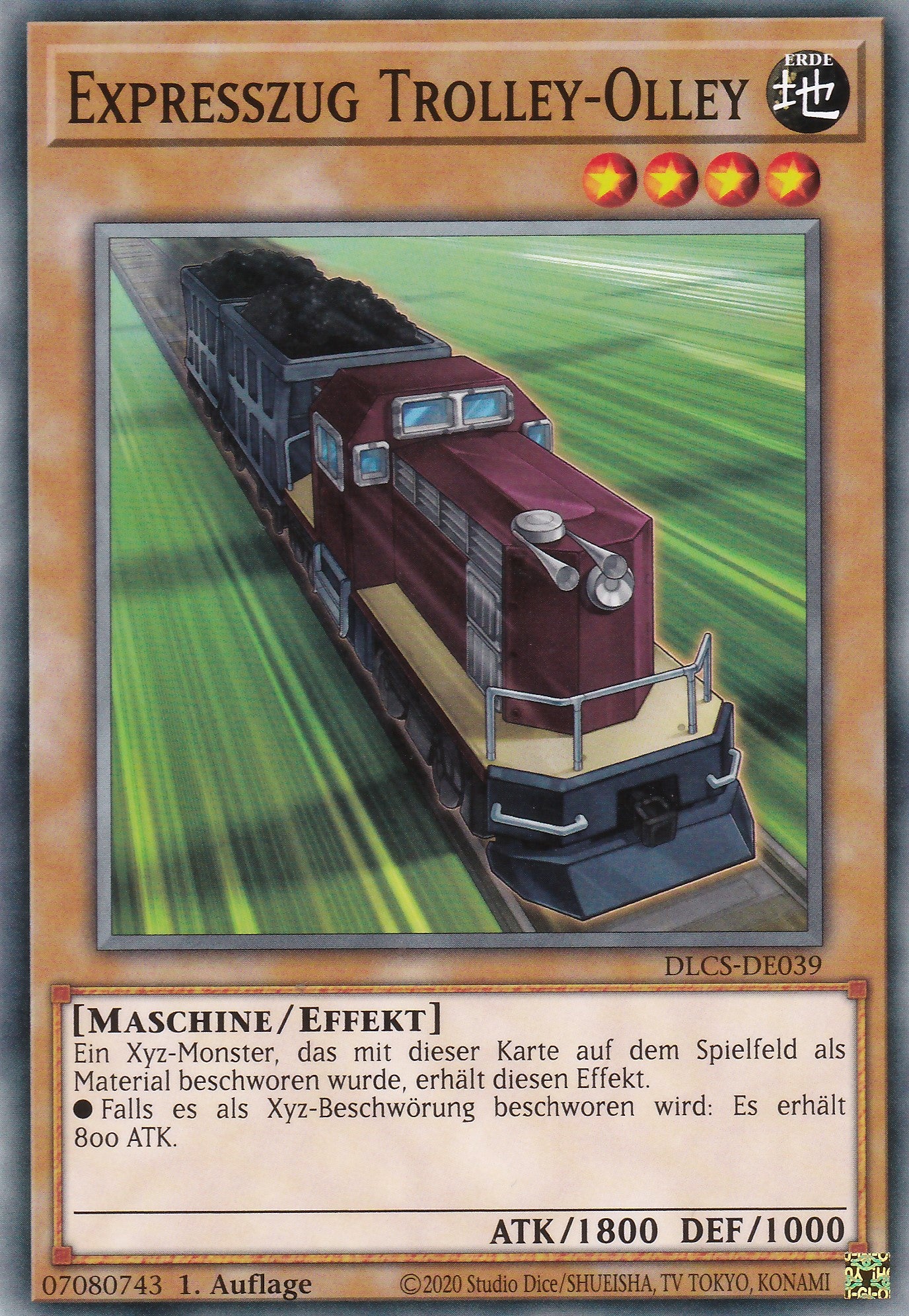 Expresszug Trolley - Olley - DLCS-DE039 - Common - Deutsch - 1. Auflage - Dragons of Legend: The Complete Series