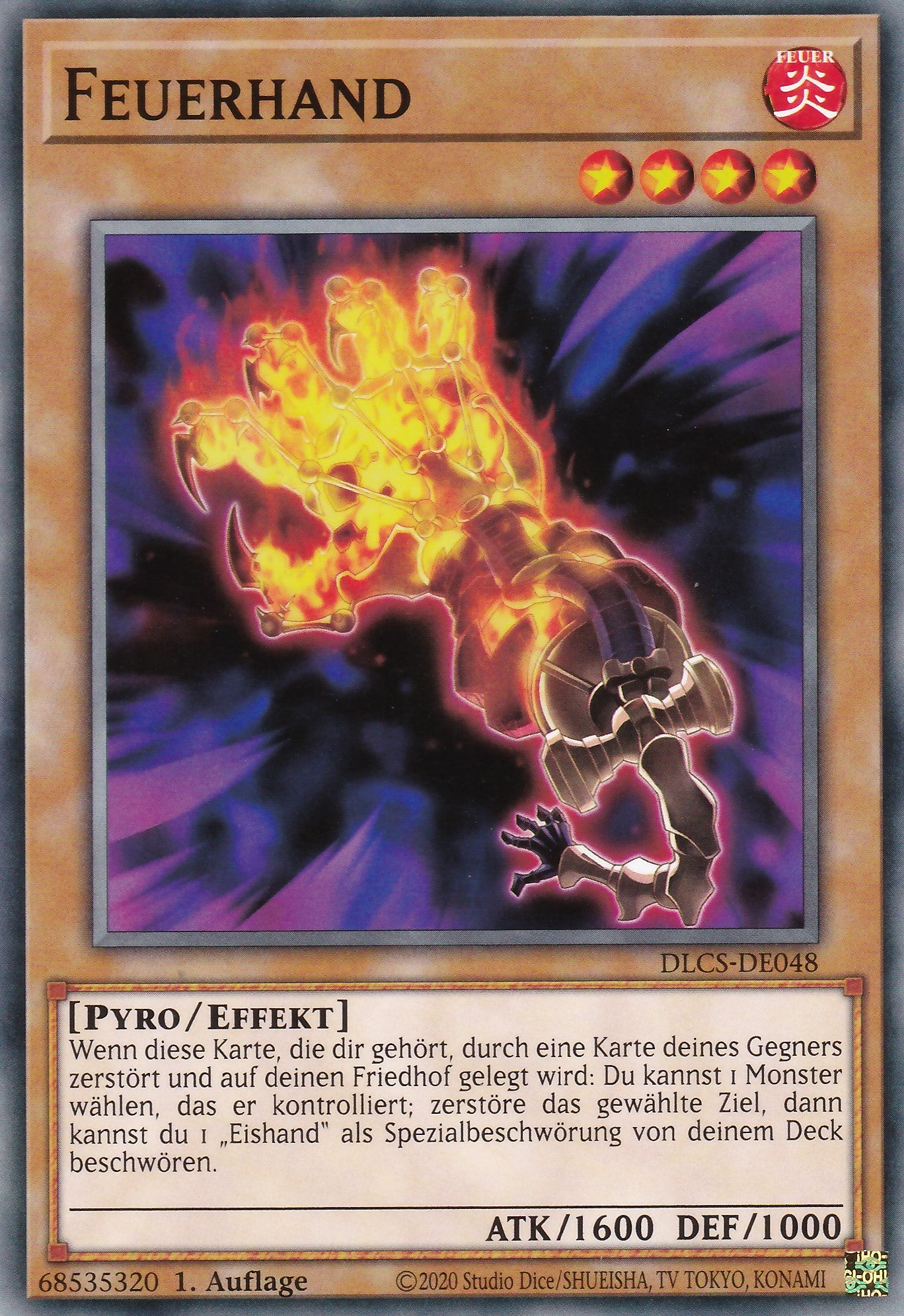 Feuerhand - DLCS-DE048 - Common - Deutsch - 1. Auflage - Dragons of Legend: The Complete Series