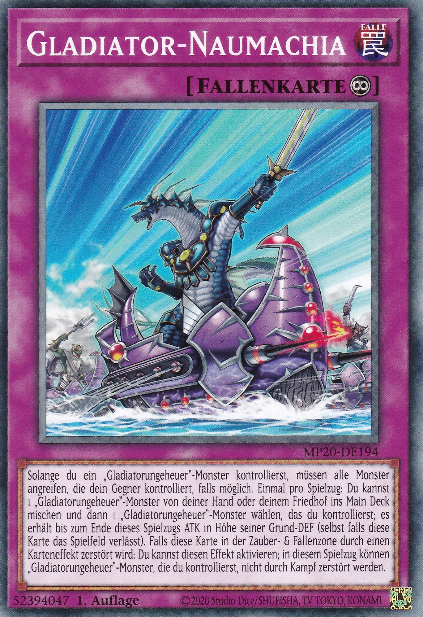 Gladiator - Naumachia - MP20-DE194 - Common - Deutsch - 1. Auflage - 2213 Tin of Lost Memories Mega Pack