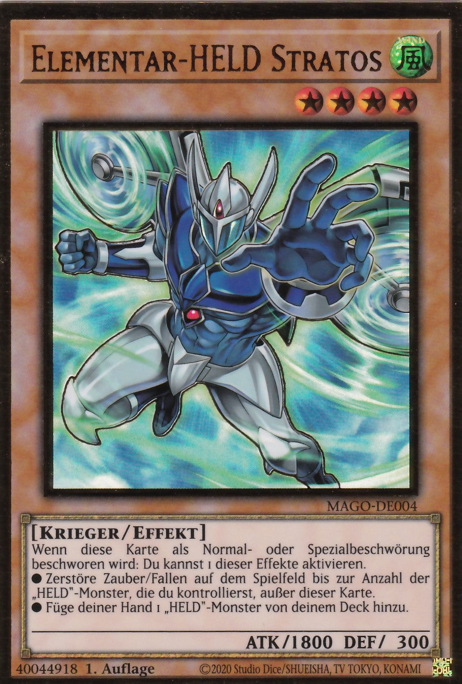 Elementar-HELD Stratos - MAGO-DE004 - Premium Gold Rare - Deutsch - 2. Auflage - Maximum Gold
