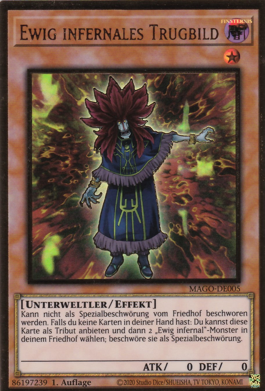 Ewig Infernales Trugbild - MAGO-DE005 - Premium Gold Rare - Deutsch - 2. Auflage - Maximum Gold