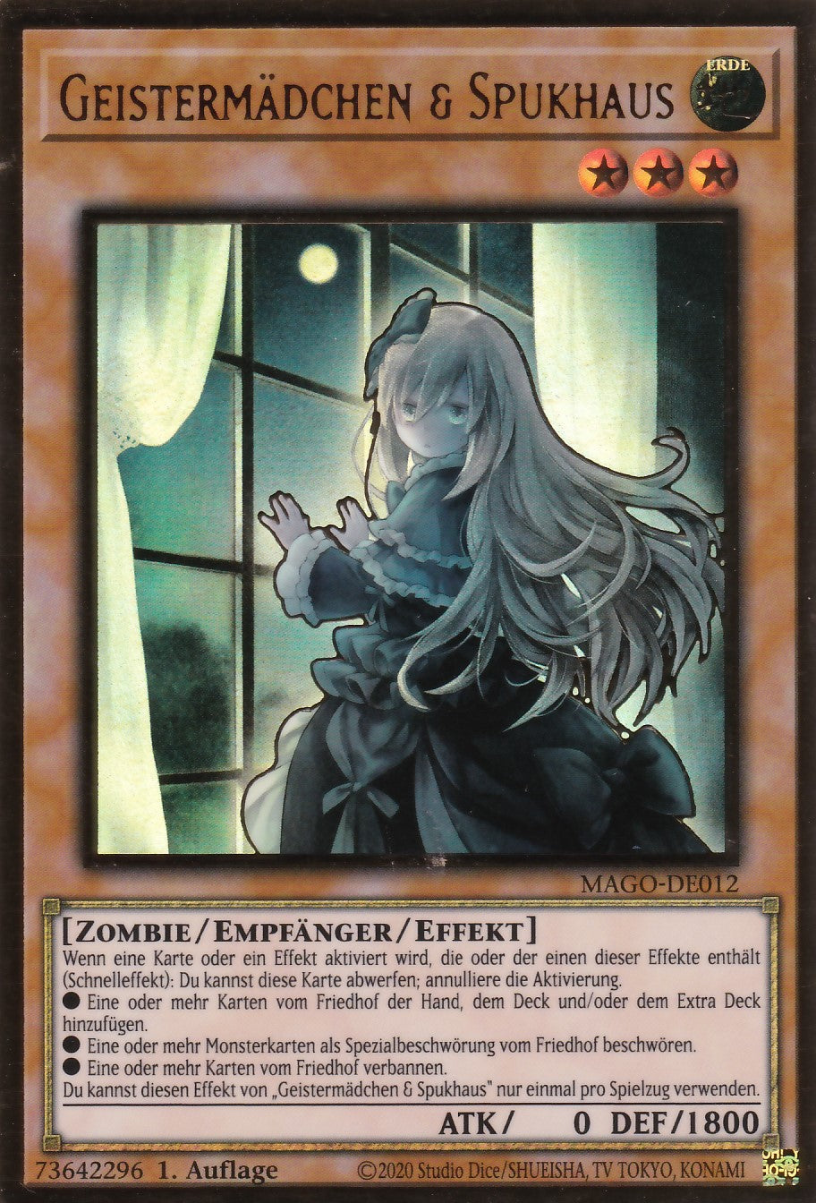 Geistermädchen & Spukhaus (V.2 - Gold Rare) - MAGO-DE012 - Premium Gold Rare - Deutsch - 2. Auflage - Maximum Gold