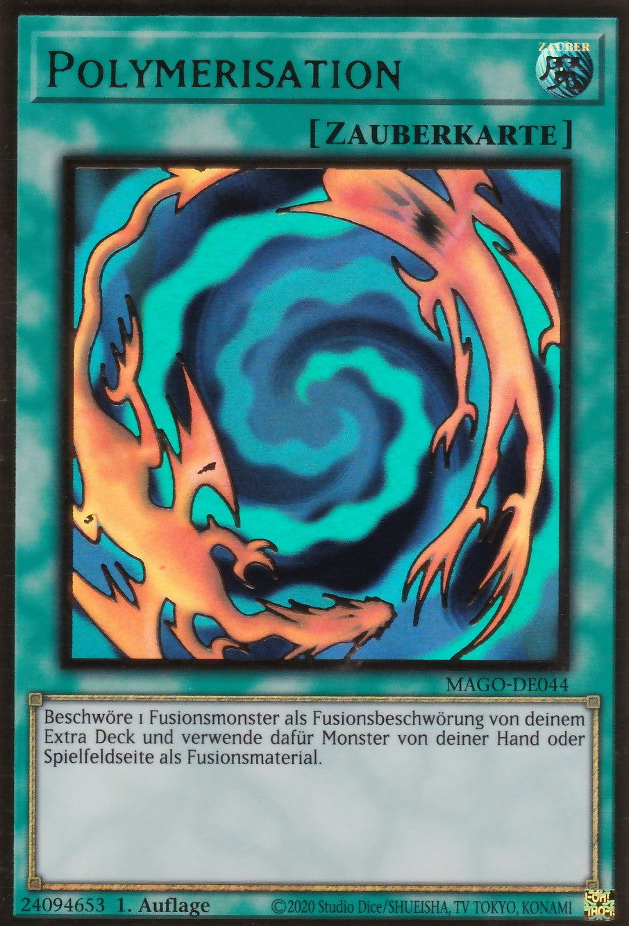 Polymerisation - MAGO-DE044 - Premium Gold Rare - Deutsch - 2. Auflage - Maximum Gold