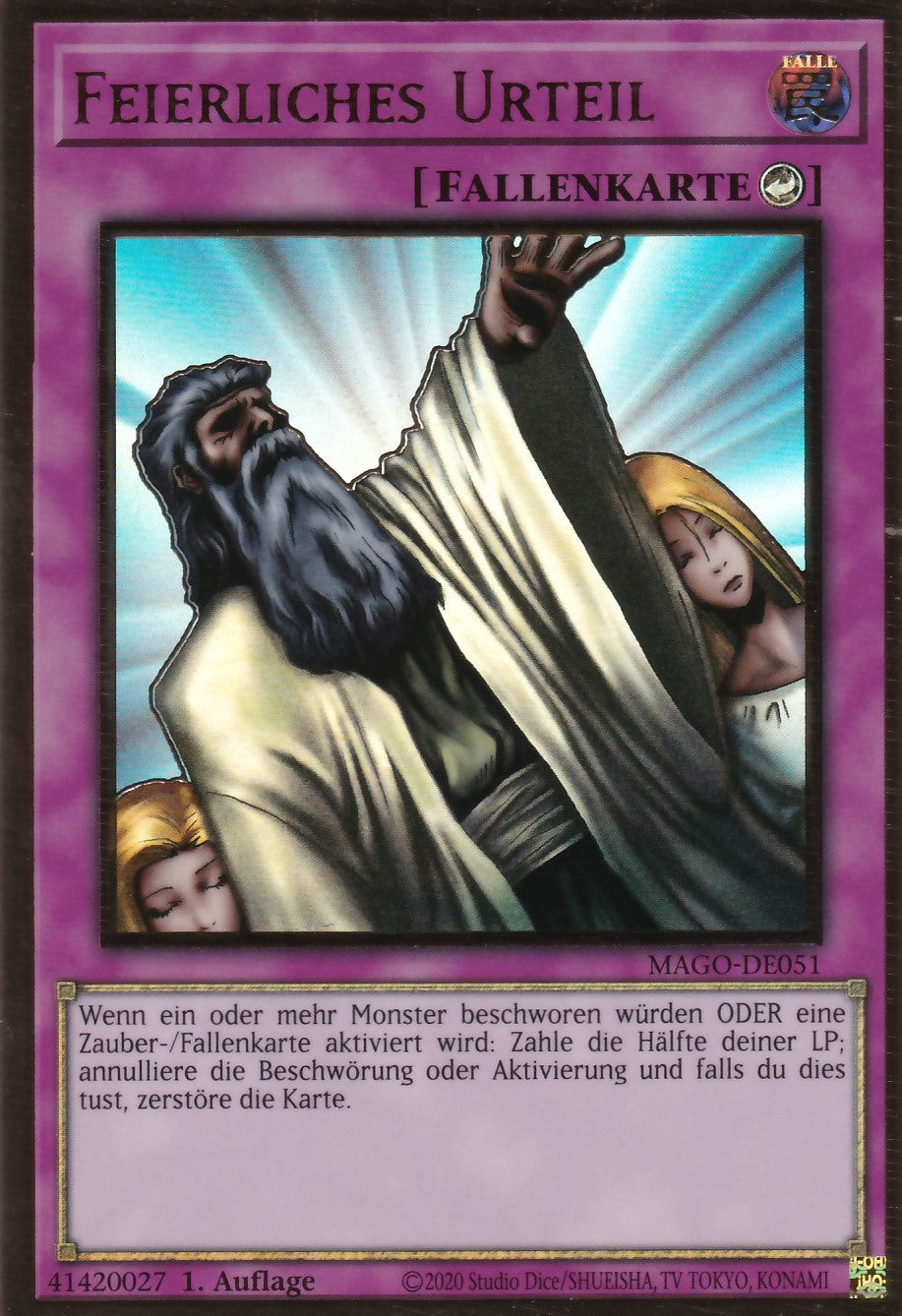 Feierliches Urteil - MAGO-DE051 - Premium Gold Rare - Deutsch - 2. Auflage - Maximum Gold