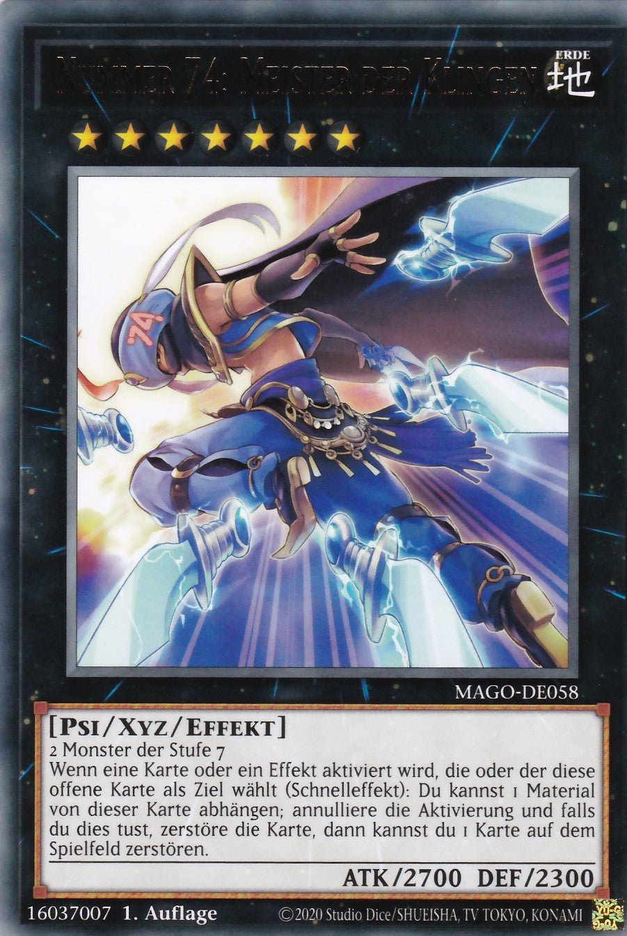 Nummer 74: Meister der Klingen - MAGO-DE058 - Rare - Deutsch - 2. Auflage - Maximum Gold