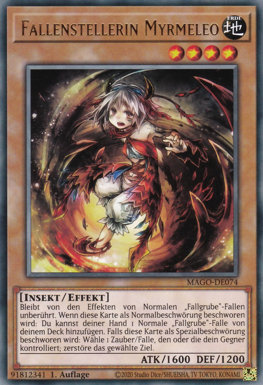 Fallenstellerin Myrmeleo - MAGO-DE074 - Rare - Deutsch - 2. Auflage - Maximum Gold