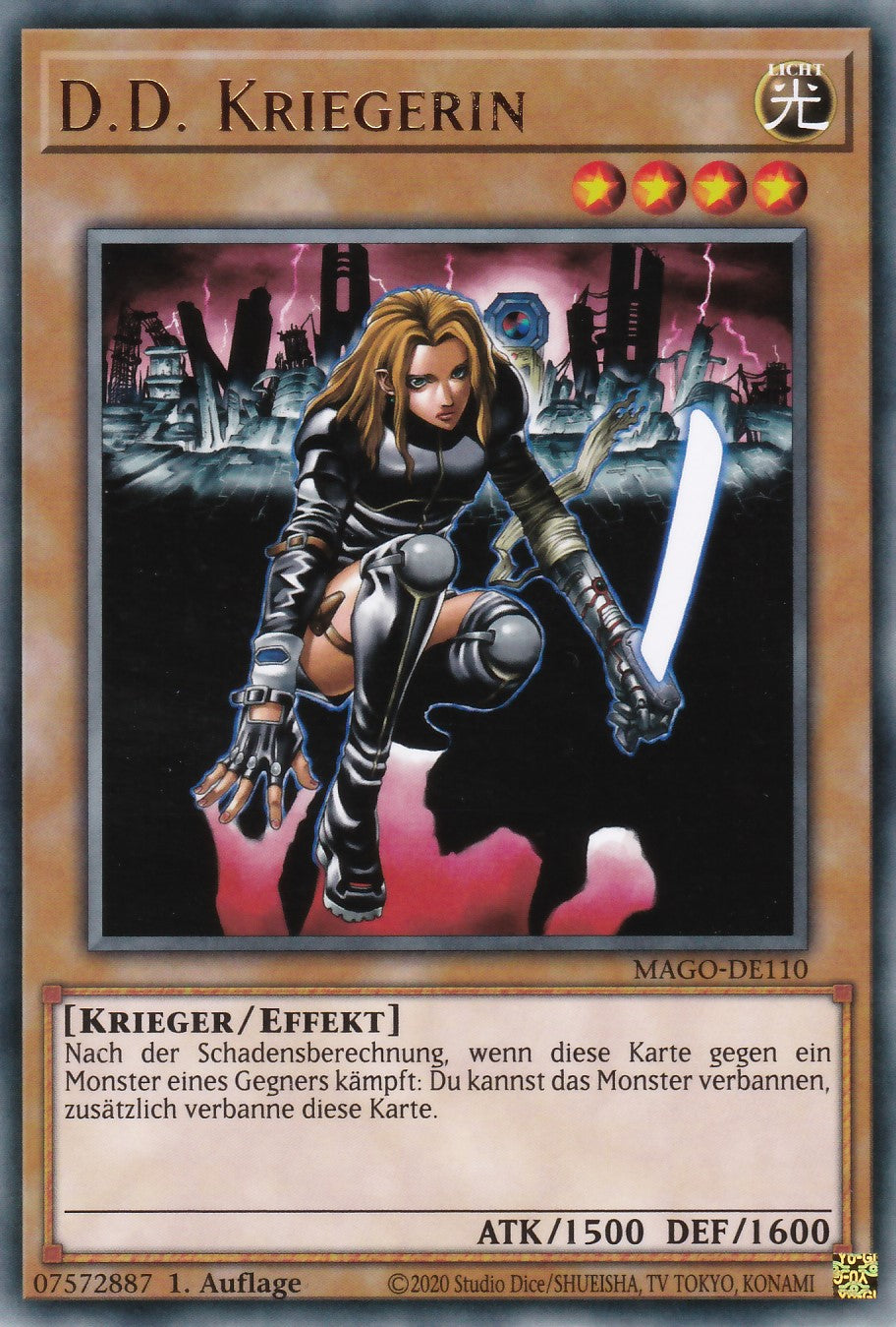D.D. Kriegerin - MAGO-DE110 - Rare - Deutsch - 2. Auflage - Maximum Gold