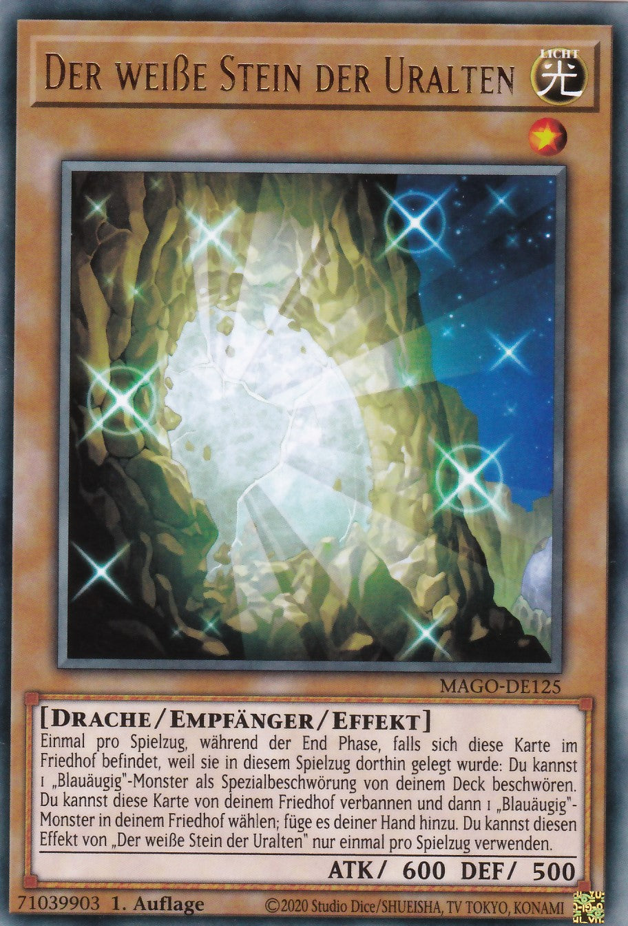 Der weiße Stein der Uralten - MAGO-DE125 - Rare - Deutsch - 2. Auflage - Maximum Gold