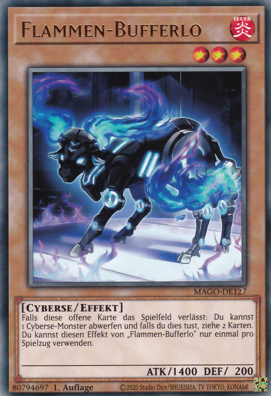 Flammen-Bufferlo - MAGO-DE127 - Rare - Deutsch - 2. Auflage - Maximum Gold