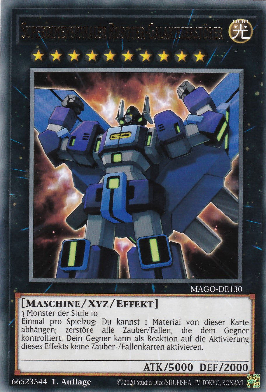Superdimensionaler Roboter-Galaxiezerstörer - MAGO-DE130 - Rare - Deutsch - 2. Auflage - Maximum Gold