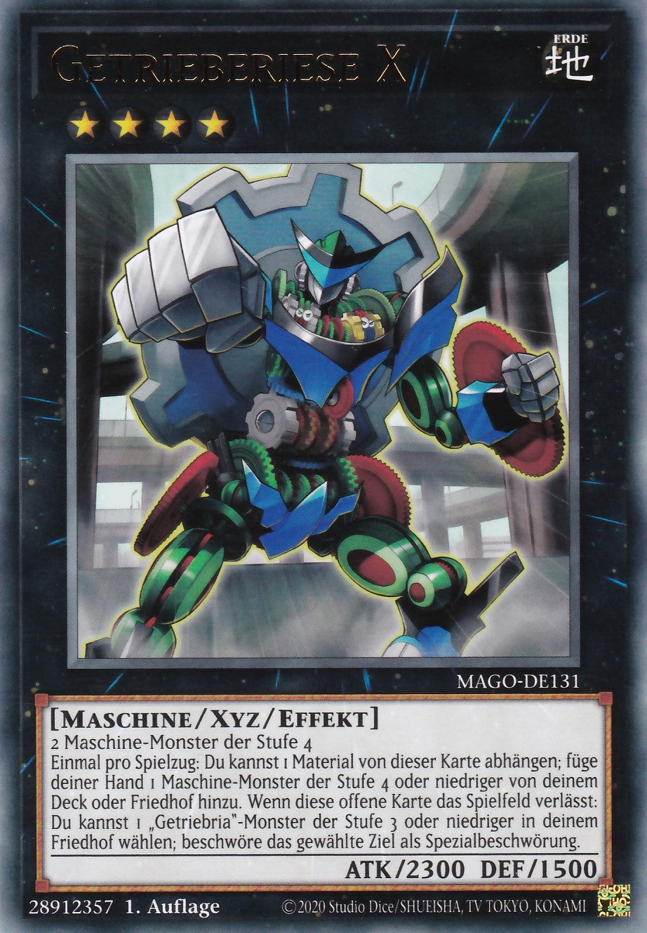 Getrieberiese X - MAGO-DE131 - Rare - Deutsch - 2. Auflage - Maximum Gold