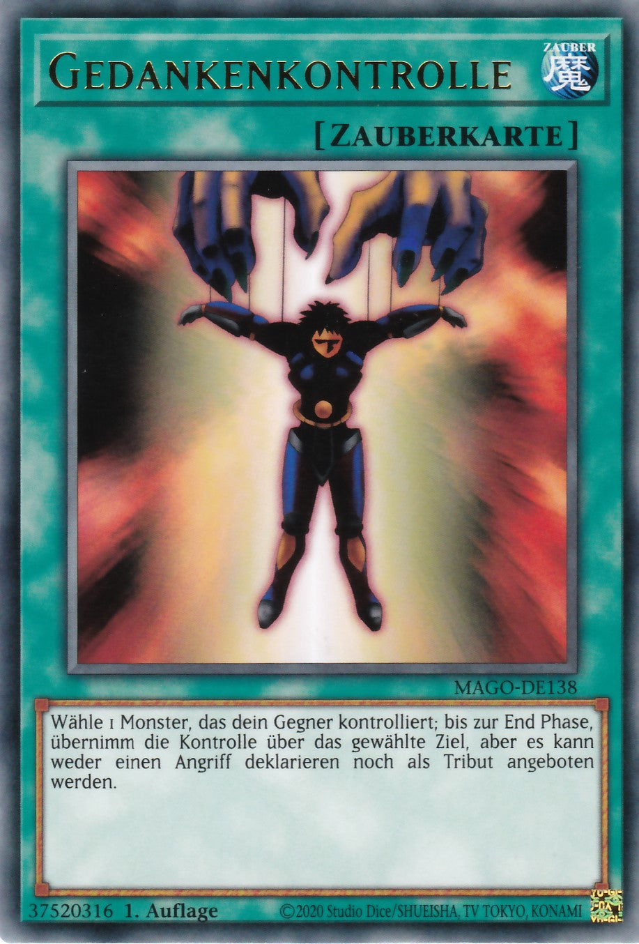 Gedankenkontrolle - MAGO-DE138 - Rare - Deutsch - 2. Auflage - Maximum Gold