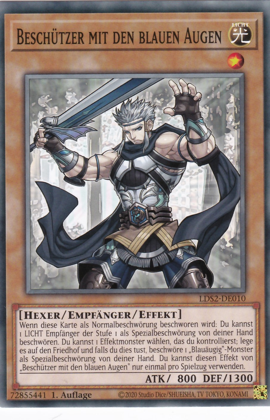 Beschützer mit den blauen Augen - LDS2-DE010 - Common - Deutsch - 1. Auflage - Legendary Duelists: Season 2