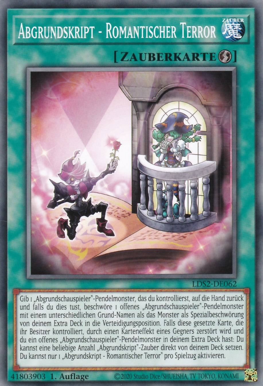 Abgrundskript - Romantischer Terror - LDS2-DE062 - Common - Deutsch - 1. Auflage - Legendary Duelists: Season 2