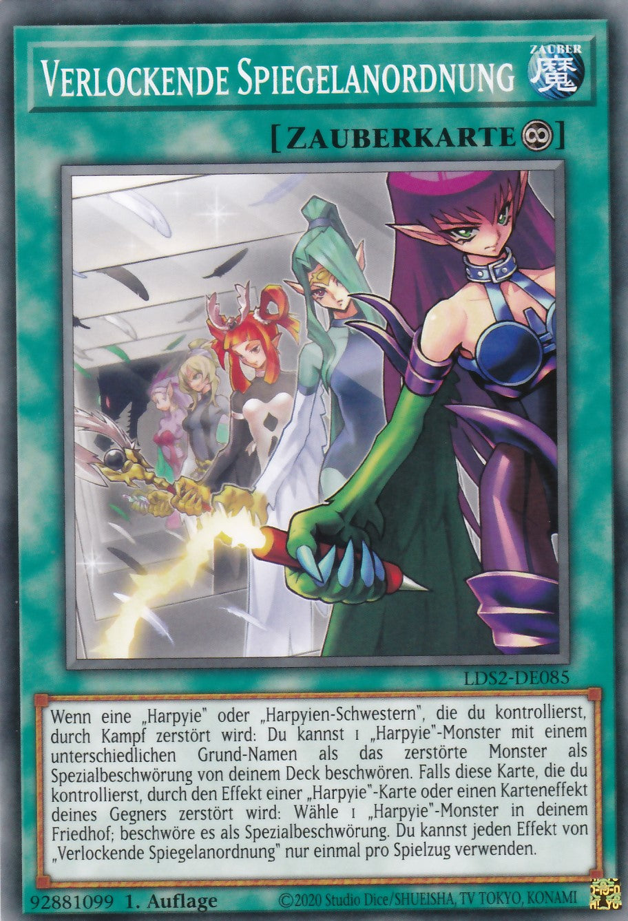 Verlockende Spiegelanordnung - LDS2-DE085 - Common - Deutsch - 1. Auflage - Legendary Duelists: Season 2