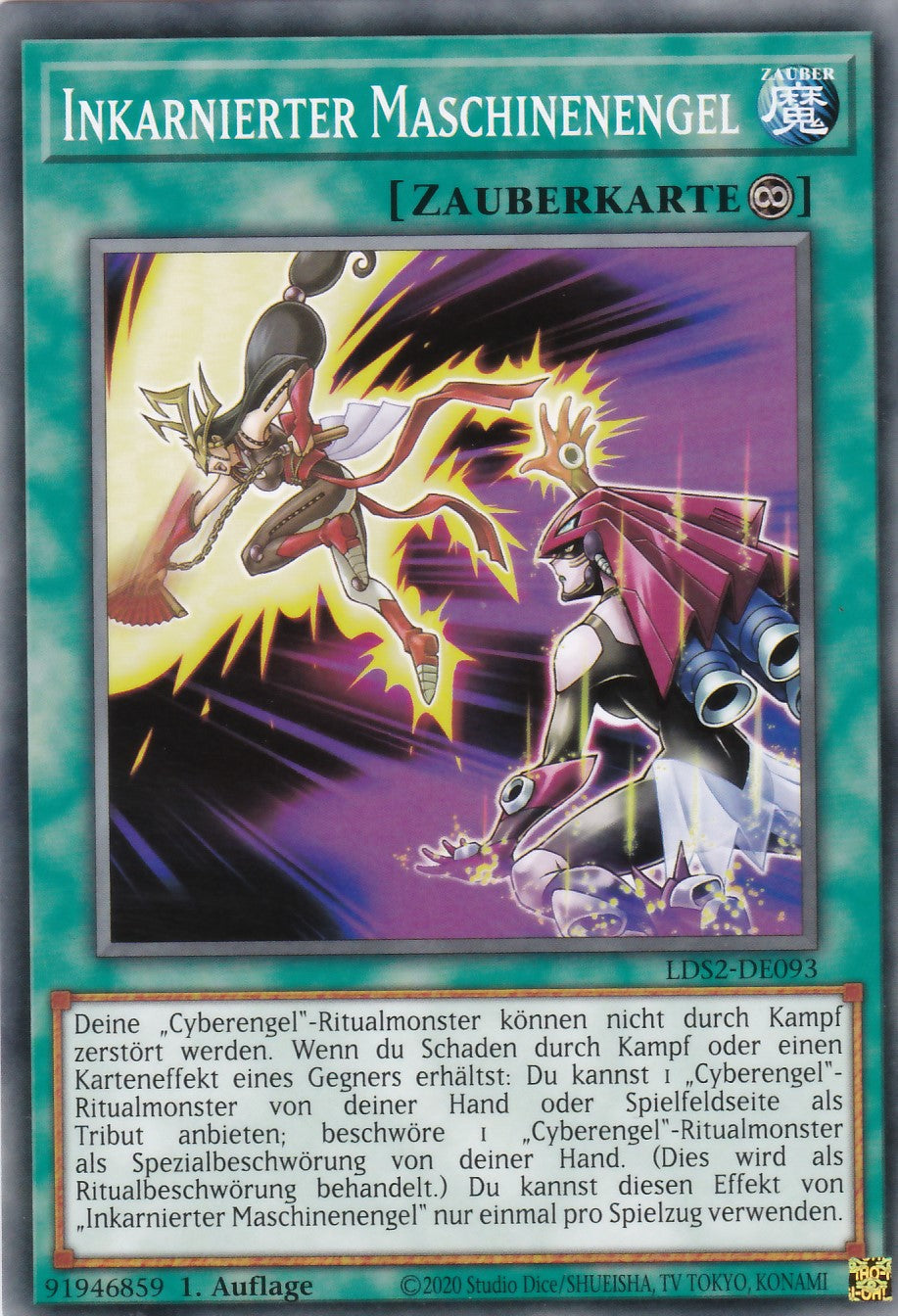 Inkarnierter Maschinenengel - LDS2-DE093 - Common - Deutsch - 1. Auflage - Legendary Duelists: Season 2
