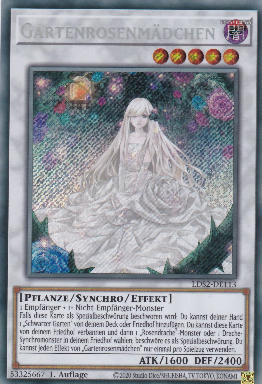 Gartenrosenmädchen - LDS2-DE113 - Secret Rare - Deutsch - 1. Auflage - Legendary Duelists: Season 2