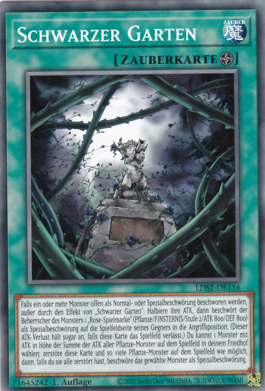 Schwarzer Garten - LDS2-DE116 - Common - Deutsch - 1. Auflage - Legendary Duelists: Season 2