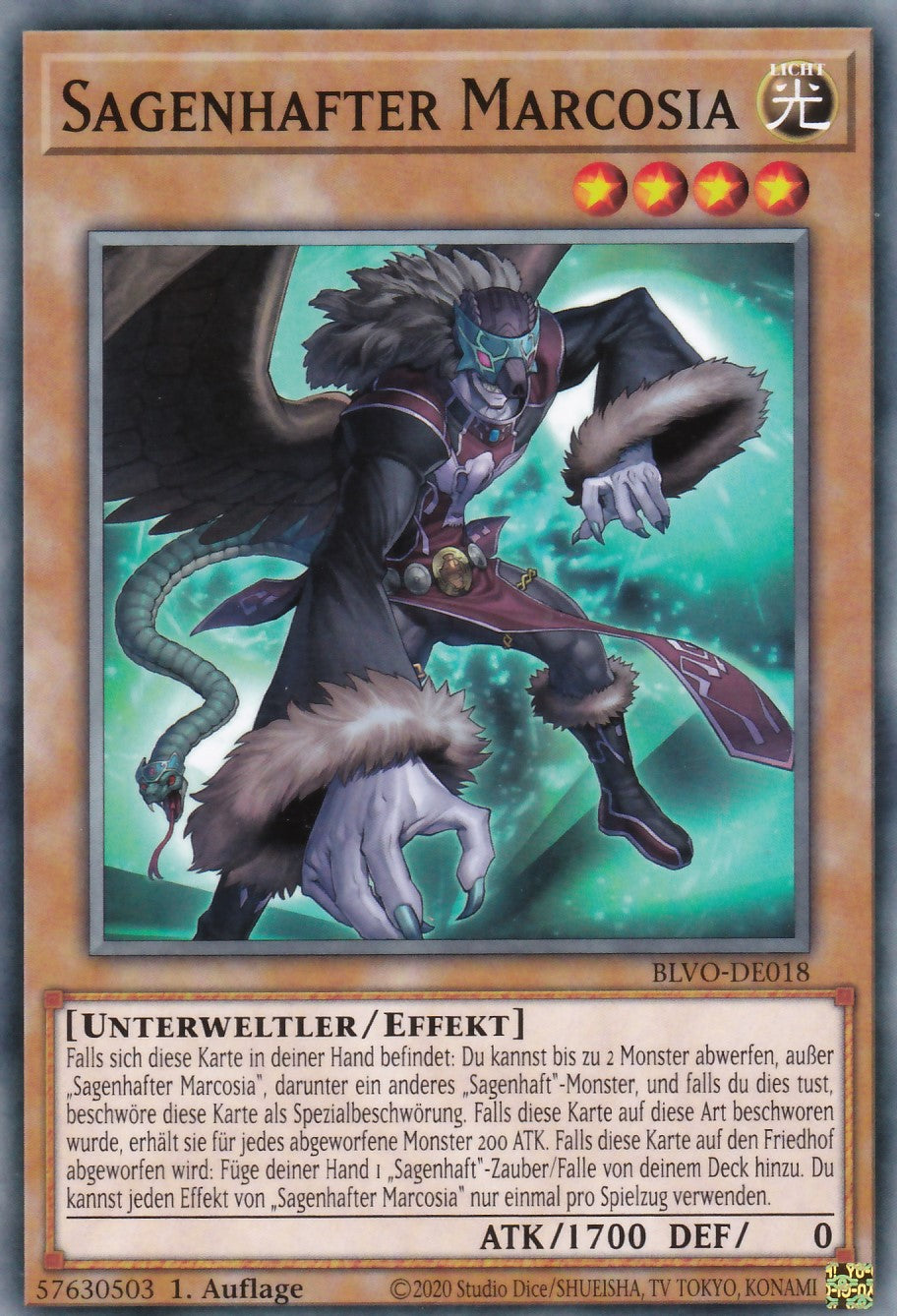 Sagenhafter Marcosia - BLVO-DE018 - Common - Deutsch - 1. Auflage - Blazing Vortex
