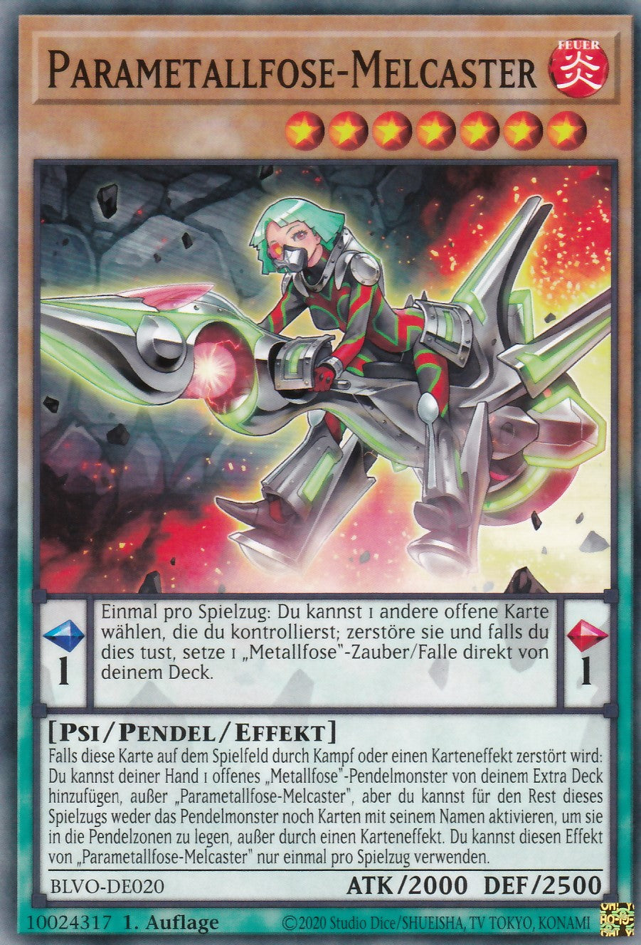 Parametallfose-Melcaster - BLVO-DE020 - Common - Deutsch - 1. Auflage - Blazing Vortex