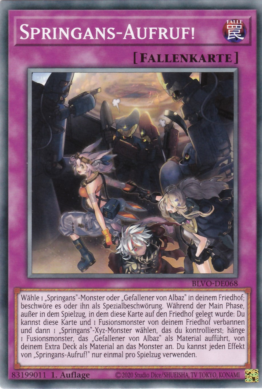 Springans-Aufruf! - BLVO-DE068 - Common - Deutsch - 1. Auflage - Blazing Vortex