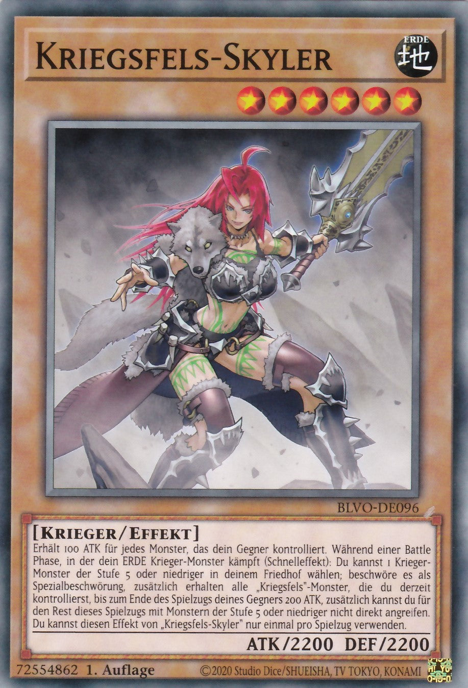 Kriegsfels-Skyler - BLVO-DE096 - Common - Deutsch - 1. Auflage - Blazing Vortex