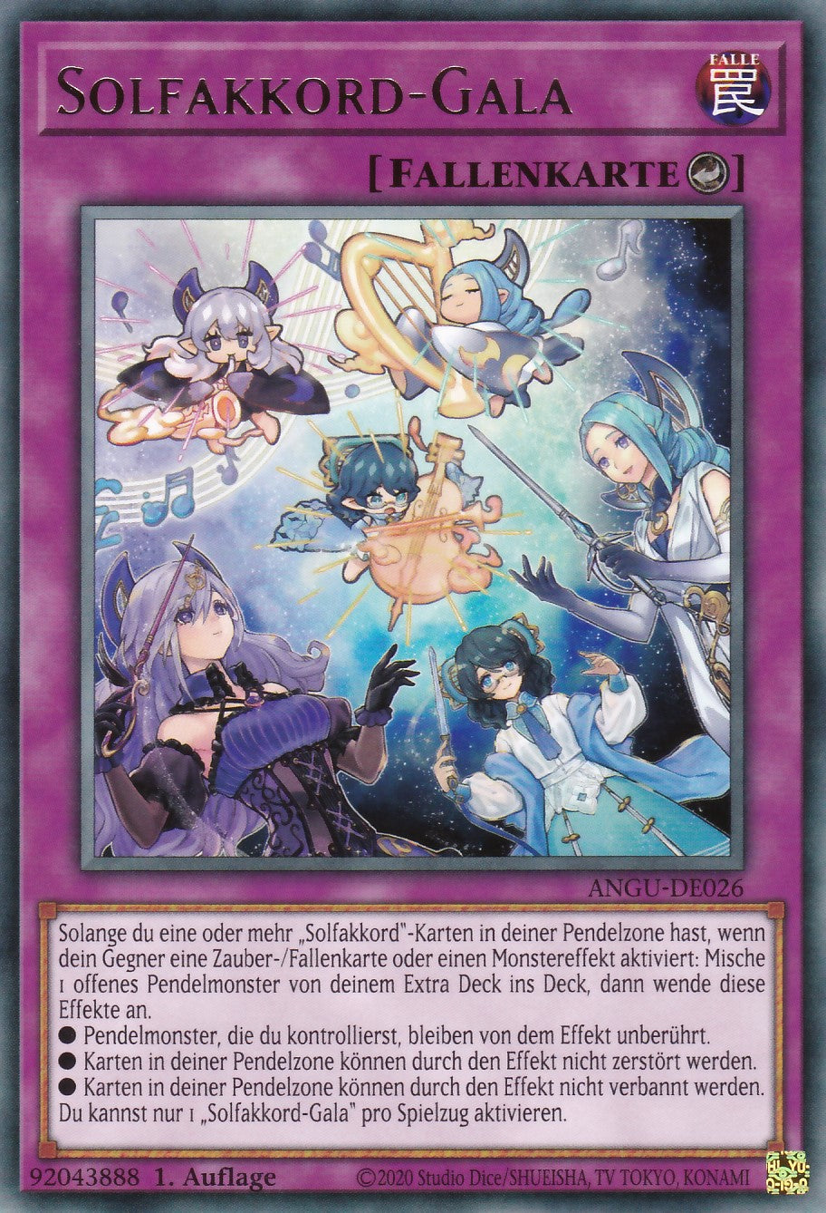 Solfakkord-Gala - ANGU-DE026 - Rare - Deutsch - 1. Auflage - Ancient Guardians