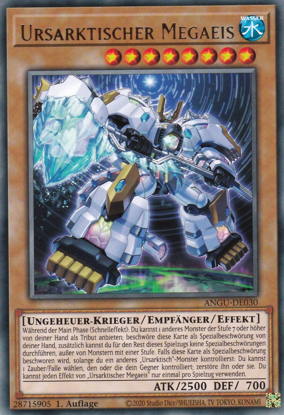 Ursarktischer Megaeis - ANGU-DE030 - Rare - Deutsch - 1. Auflage - Ancient Guardians