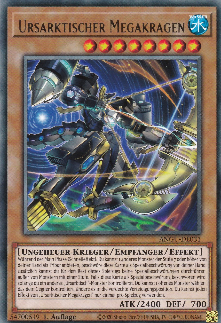 Ursarktischer Megakragen - ANGU-DE031 - Rare - Deutsch - 1. Auflage - Ancient Guardians