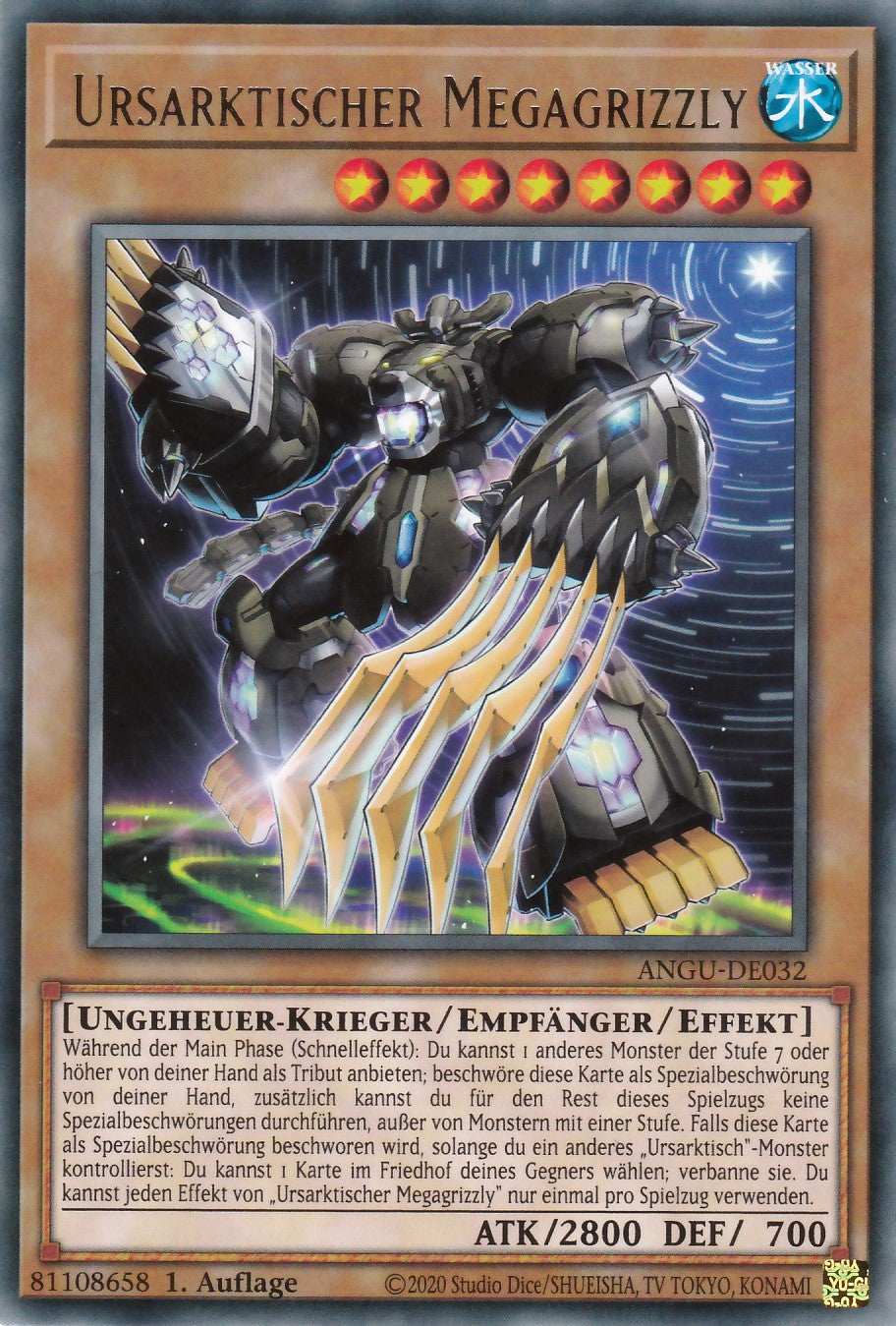 Ursarktischer Megagrizzly - ANGU-DE032 - Rare - Deutsch - 1. Auflage - Ancient Guardians