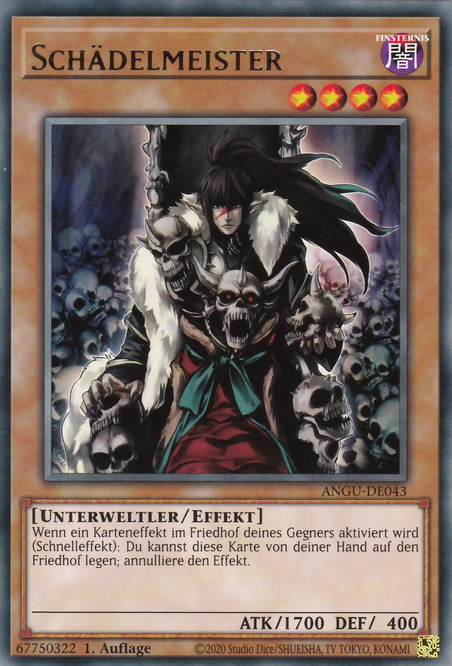 Produktbild von Yu-Gi-Oh 3x Lichtschlange ANGU-DE044 - Rare - Playset - 1. Auflage