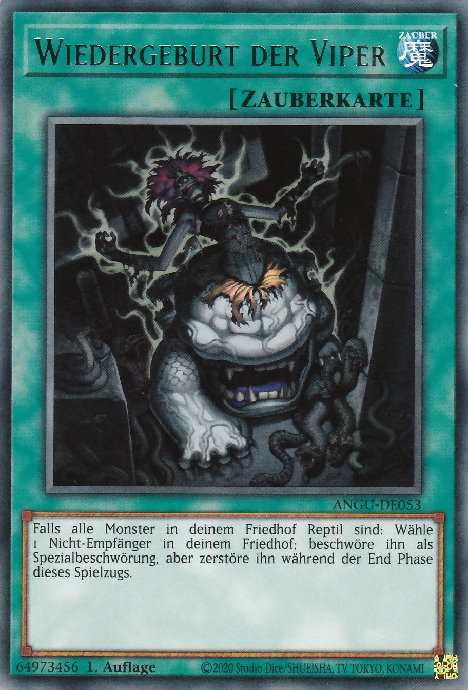 Wiedergeburt der Viper - ANGU-DE053 - Rare - Deutsch - 1. Auflage - Ancient Guardians
