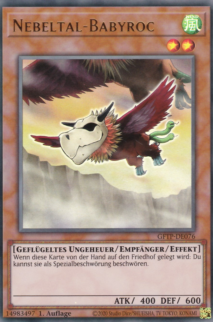 Nebeltal-Babyroc - GFTP-DE076 - Ultra Rare - Deutsch - 1. Auflage - Ghosts From the Past