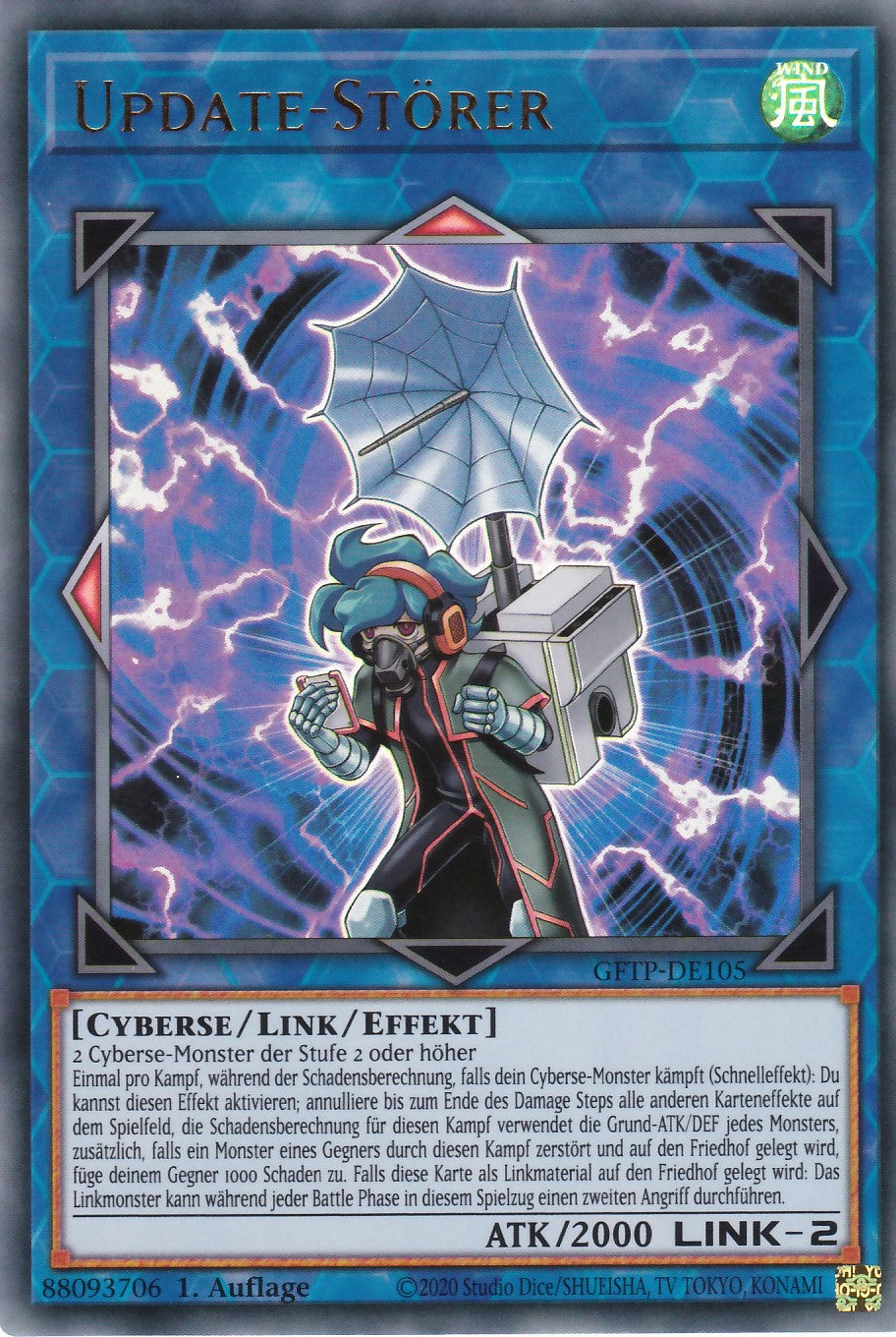 Update-Störer - GFTP-DE105 - Ultra Rare - Deutsch - 1. Auflage - Ghosts From the Past