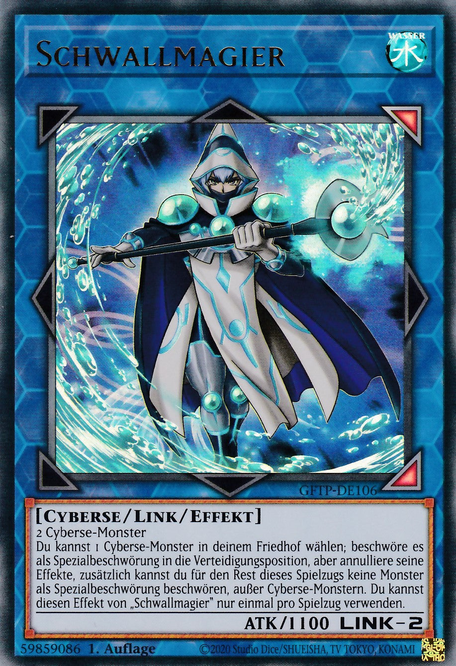 Schwallmagier - GFTP-DE106 - Ultra Rare - Deutsch - 1. Auflage - Ghosts From the Past