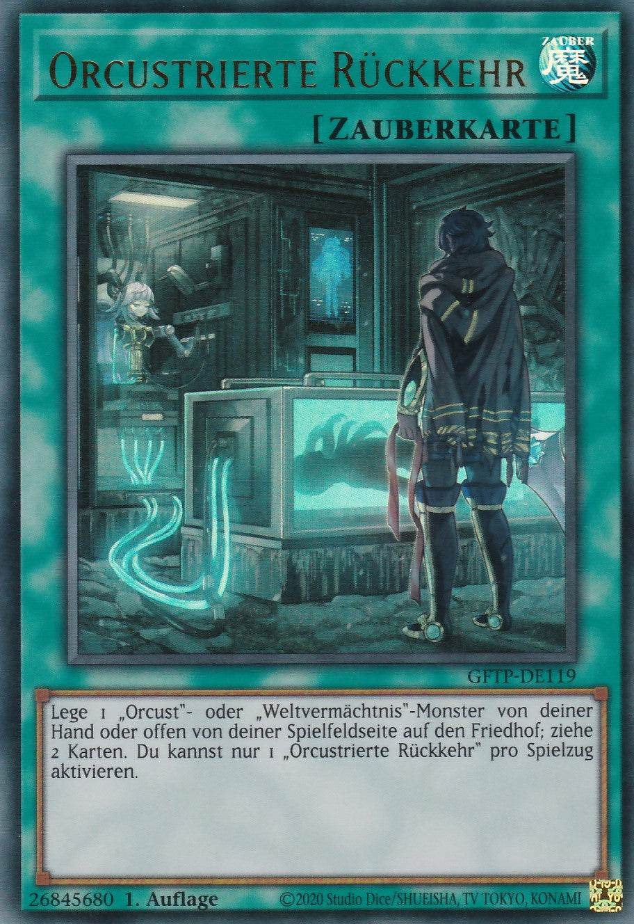 Orcustrierte Rückkehr - GFTP-DE119 - Ultra Rare - Deutsch - 1. Auflage - Ghosts From the Past