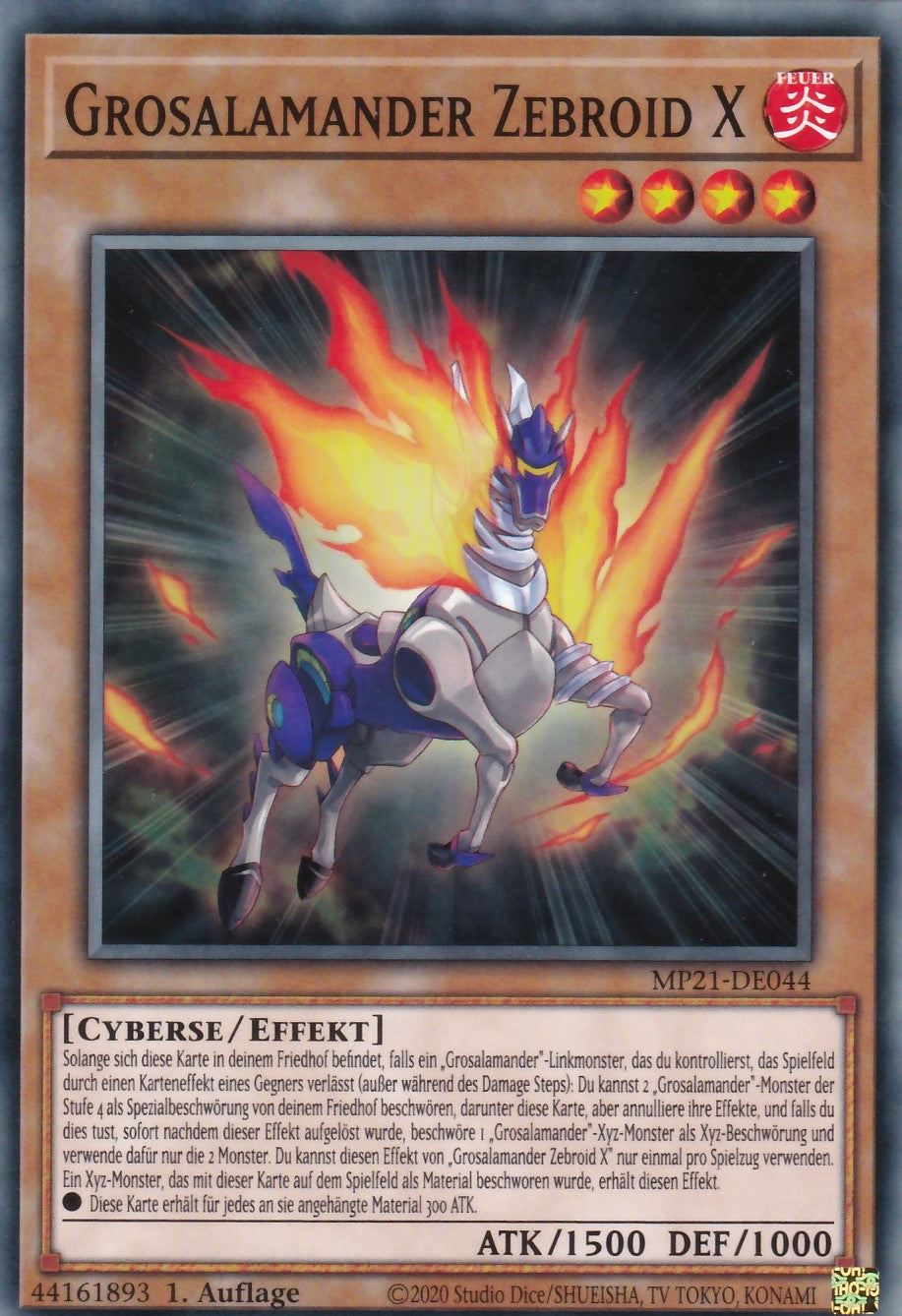 Grosalamander Zebroid X - MP21-DE044 - Common - Deutsch - 1. Auflage - 2021 Tin of Ancient Battles