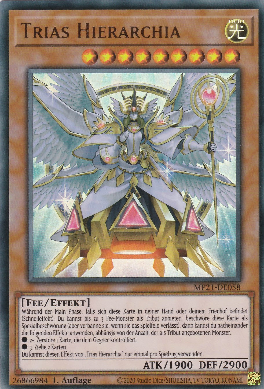 Trias Hierarchia - MP21-DE058 - Ultra Rare - Deutsch - 1. Auflage - 2021 Tin of Ancient Battles